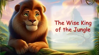 The Wise King of the Jungle 🦁 Learn English Through Story