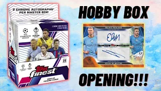 NEW! Topps UCC Finest Chrome 2022/23 hobby box opening! Low numbered auto!