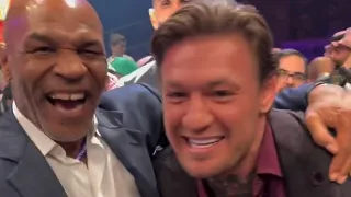 Conor McGregor met with Cristiano Ronaldo and Mike Tyson😂❤️🔥 & interview