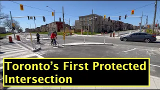 Toronto's First Protected Intersection