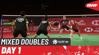 HSBC BWF World Tour Finals | Day 1: Gicquel/Delrue (FRA) [4] vs. Faizal/Widjaja (INA)