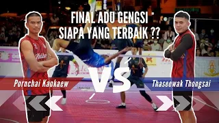 PORNCHAI vs THONGSAI • Dua Killer Terbaik Dunia Bertarung di Final ‼️ Sepak Takraw Thailand