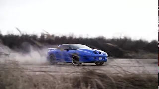 Pontiac TransAm WS6 LS-swapped drifting by, pure sound