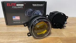 Diode Dynamics Elite Series Fog Lamp Install // 10th Gen Civic Type R