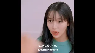 Do You WanT To Touch My Boobs🤣|| And He Touch IT?😳K Drama🎭Male Goddess||#shorts #kdrama