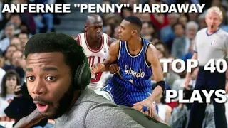 ONE OF THE BEST PG’S EVER!!! Penny Hardaway Top 40 Best Plays On The Magic Reaction