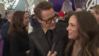 Avengers Endgame Red Carpet World Premiere with Robert Downey Jr.