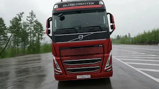 Путешествие по России на грузовике.VOLVO FH 540