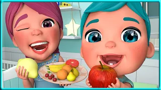 🔴 Healthy Habits Song 💪🥕 | Funny Kids Songs And Nursery Rhymes by Super Luca School Theather