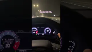 Audi RS Q3 acceleration (100-200 km/h) #audi #RSQ3 #Q3