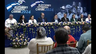 Nicaragua: Frente Sandinista gana con el 88.95% de votos en las Elecciones Victoriosas Caribe 2024