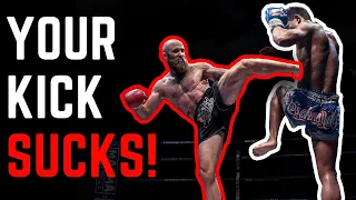 Your Switch Kick SUCKS!! (How To Switch Kick in Muay Thai)