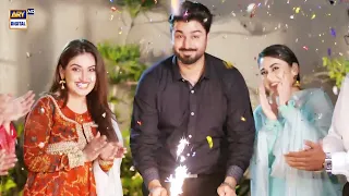 Birthday Celebration | Tere Ishq Ke Naam | Best Moment | Hiba Bukhari | Zaviyar Nauman