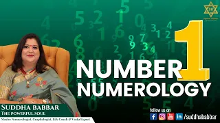 Hidden Secrets of People with Number-1 || Number-1 Numerology II Suddha Babbar