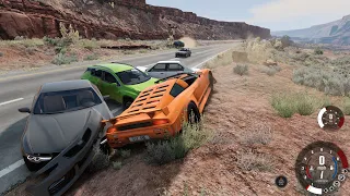 BeamNG Drive - Car Crashes   Crayz Drivers #53