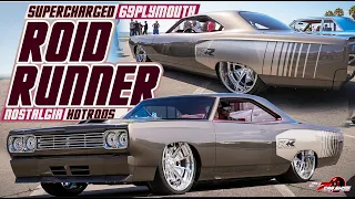 ROID RUNNER -  69 Plymouth Road Runner SEMA 2023 Preview | Nostalgia Hotrods 8 Year Build!