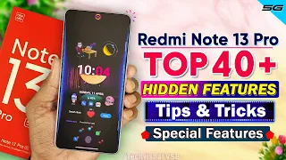 Redmi Note 13 Pro Tips and Tricks | Best 40+ Hidden Features Settings | Redmi Note 13 Pro Features