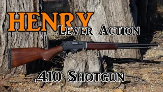 Henry Lever Action 410 shot gun