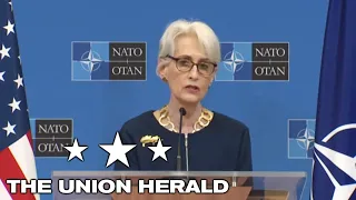 Deputy Secretary of State Sherman NATO Press Conference
