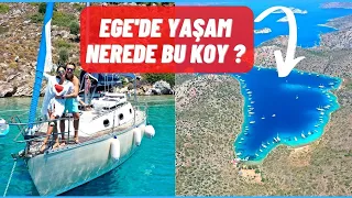 TEKNEDE YAŞAM: Ege'nin EN GÜZEL KOYU ⚓ Carettalar ile Yüzdük! #vlog