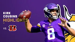 Kirk Cousins Highlights from Week 1 | Minnesota Vikings