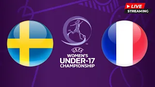 sweden vs france  women's u17 - uefa women's u17 championship