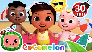 Silly Belly Button Song at the Beach 🎶| 🍉 CoComelon Kids Songs 🎶