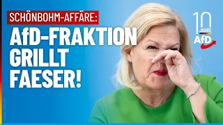 Schönbohm-Affäre: AfD-Fraktion grillt Faeser!