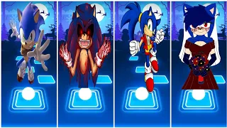 Tiles Hop EDM Rush - Sonic - Sonic exe - Girl Sonic - Girl Sonic exe !!! Tiles hop