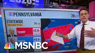 Kornacki: Philadelphia Could Be More Than Enough To Vault Biden Over Trump In Statewide Lead | MSNBC