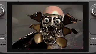 Playing Atomic Heart on the Steam Deck