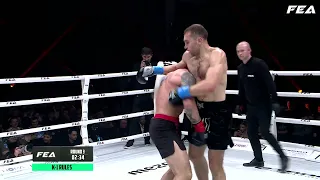 Best of: Mikhail Tiuterev  vs Maxim Zaplitnii FEA LEGACY 30.03.2024. FEA Middleweight GP 2nd SF.