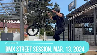 BMX Street Session, Mar. 13, 2024