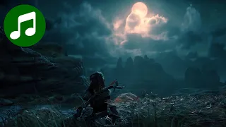 Moonlight Bliss 🎵 Relaxing HORIZON ZERO DAWN Ambient Music & Ambience (HZD Soundtrack | OST)