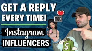 How To Contact Instagram Influencers In 2023 (FREE Template) | Shopify Dropshipping