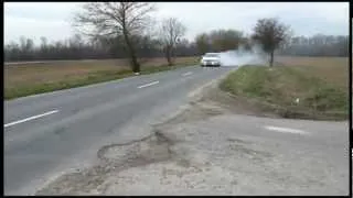 Mercedes C220 burnout