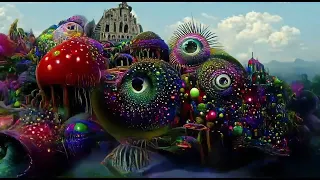 Trippy AI Video Art: Stachebone X SurrealismToday LIVE at Dance Church Minneapolis 6/12/22