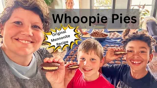 Mennonite recipe for Chocolate Whoopie Pies or Gobs, The legend of the Whoopie Pie
