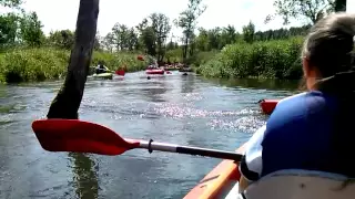 Spływ kajakowy2 Gimnazjum Nr 2 w Zamościu - czerwiec 2014