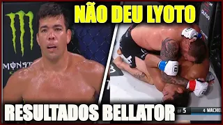 LYOTO MACHIDA COMEÇOU BEM, MAS ACABOU AMASSADO POR RYAN BADER/ RESULTADOS BELLATOR 256