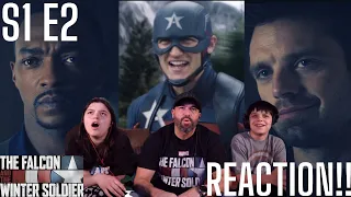 Falcon and The Winter Soldier S1E2 "The Star Spangled Man" REACTION!!!