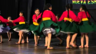 Bailando la imilla Ballet Folklórico Nueva Esperanza