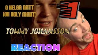 TOMMY JOHANSSON - O helga natt (O holy night) Swedish version | REACTION