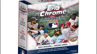 2022 Topps Chrome Logofractor Edition Box