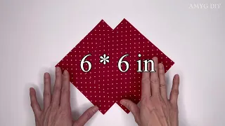 Easy DIY Sewing Project under 10 minutes