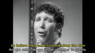 Tom Jones "Delilah"  (1968)  Subtitulado en Inglés y Español  HD