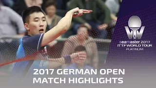 2017 German Open Highlights: Xu Xin vs Lee Sangsu (1/4)