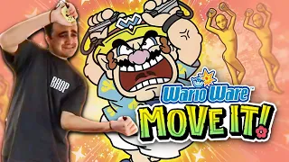 Squeex gets FLEXIBLE playing WarioWare Move It!