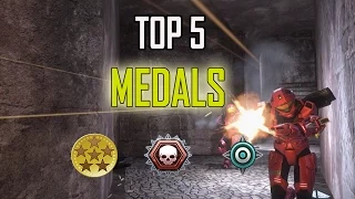 Halo Top 5 -  Best Medals & Sprees