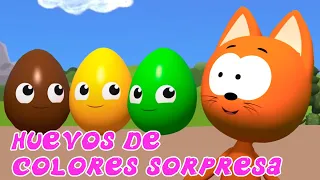 GRAN COLECCIÓN DE JUEGOS DE KOTE 💚💙💜 HUEVOS DE COLORES CON SORPRESAS